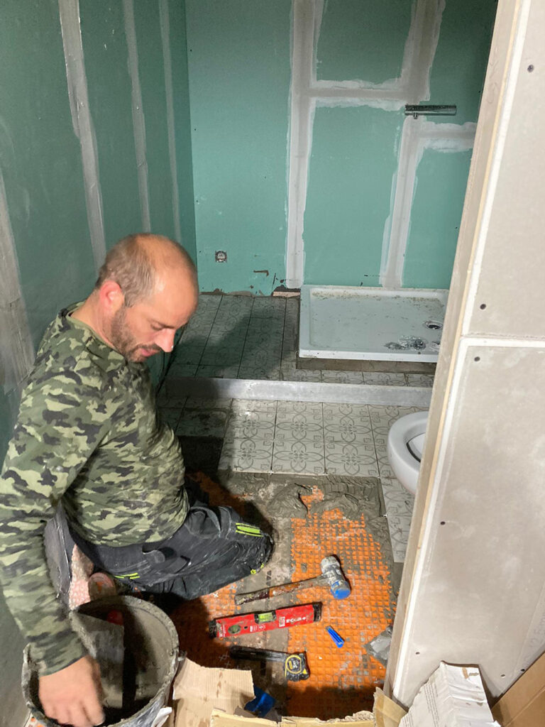 Badkamerrenovaties