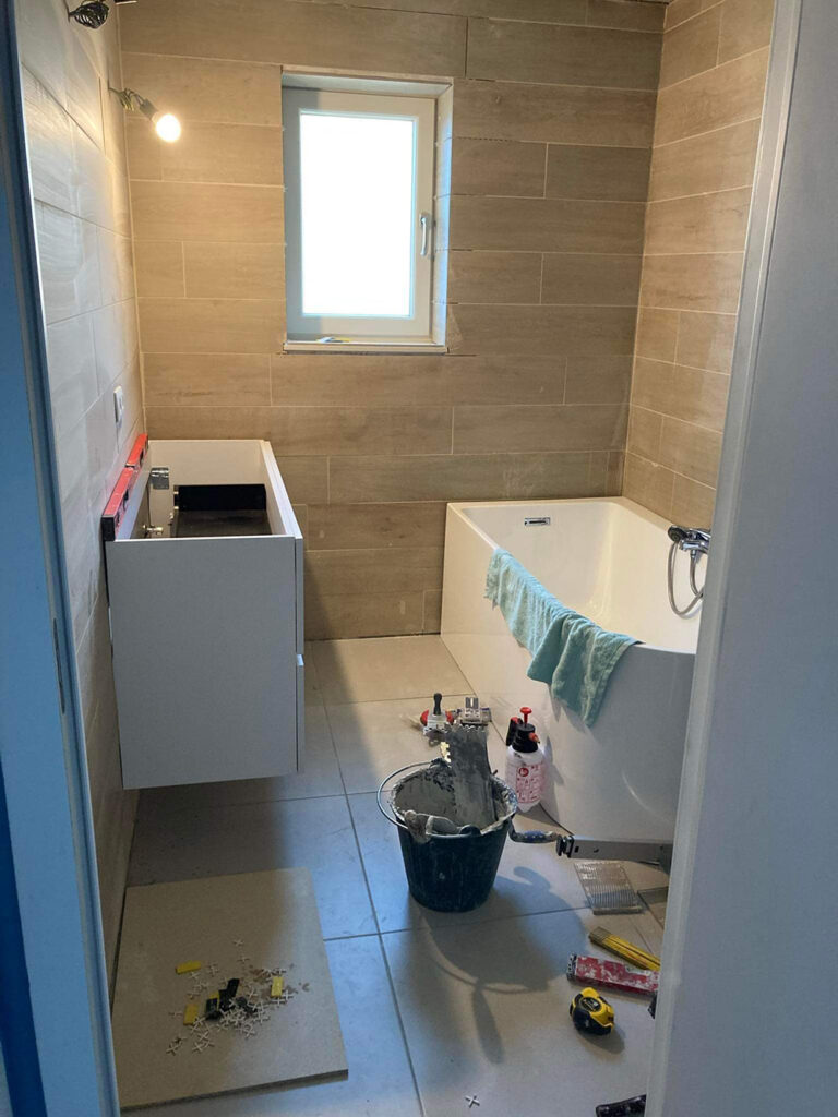 Badkamerrenovaties